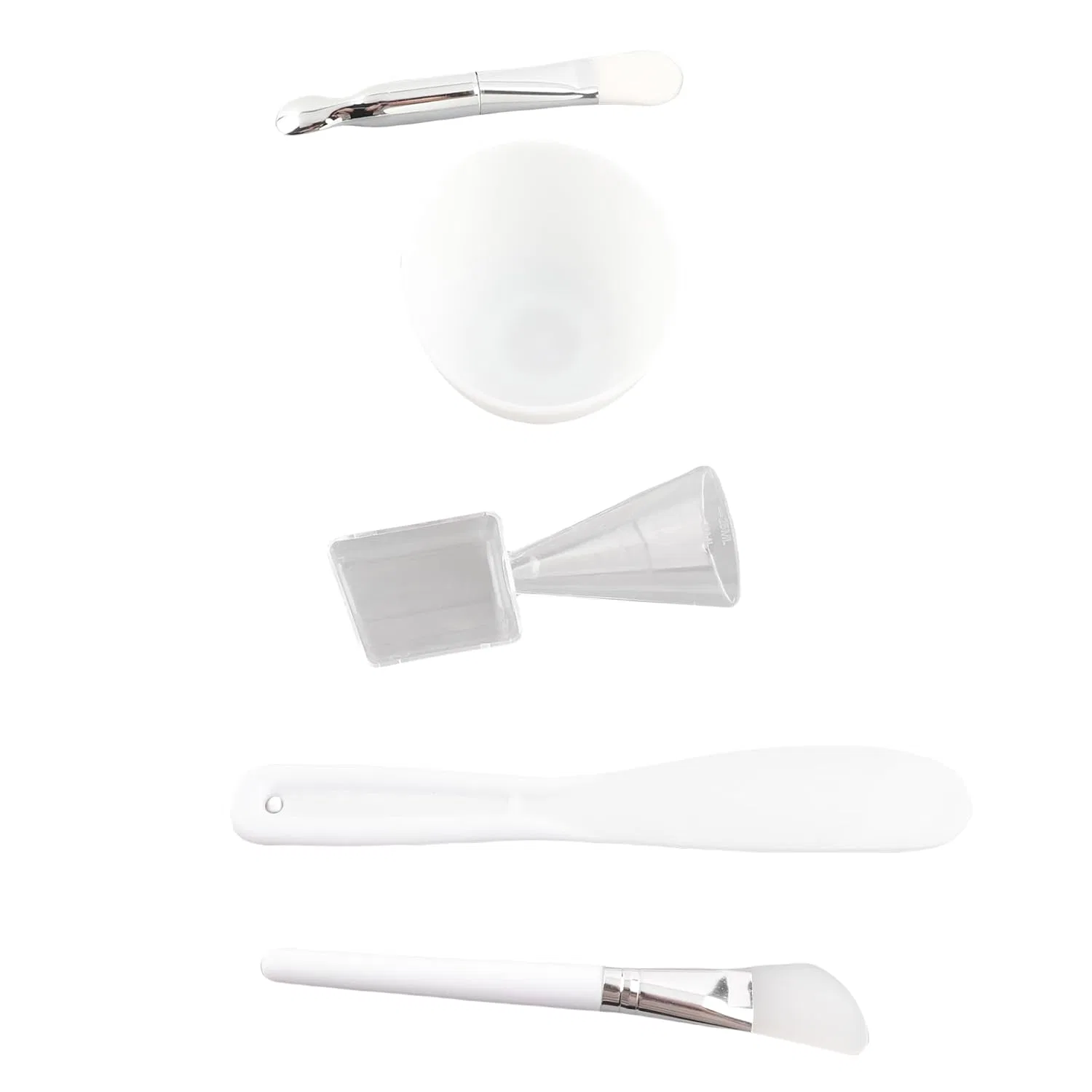 Generic DIY маска для лица инструмент, Silicone Brush, набор 5 предметов — фото 3