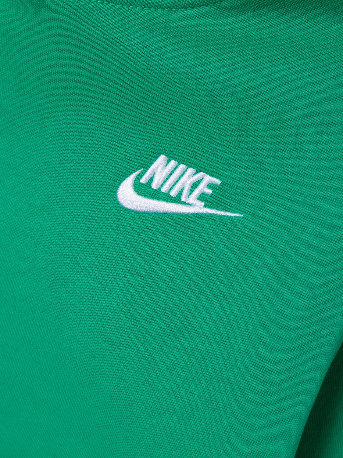 Детское худи с капюшоном Nike, зеленый — фото 3