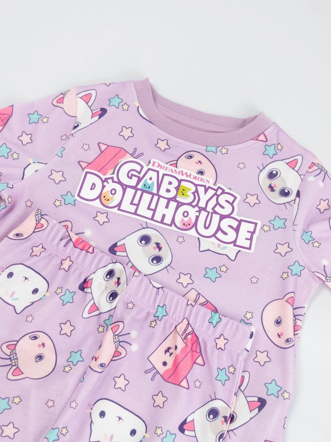 Пижама Vanilla Underground Gabby's Dollhouse, фиолетовый — фото 4