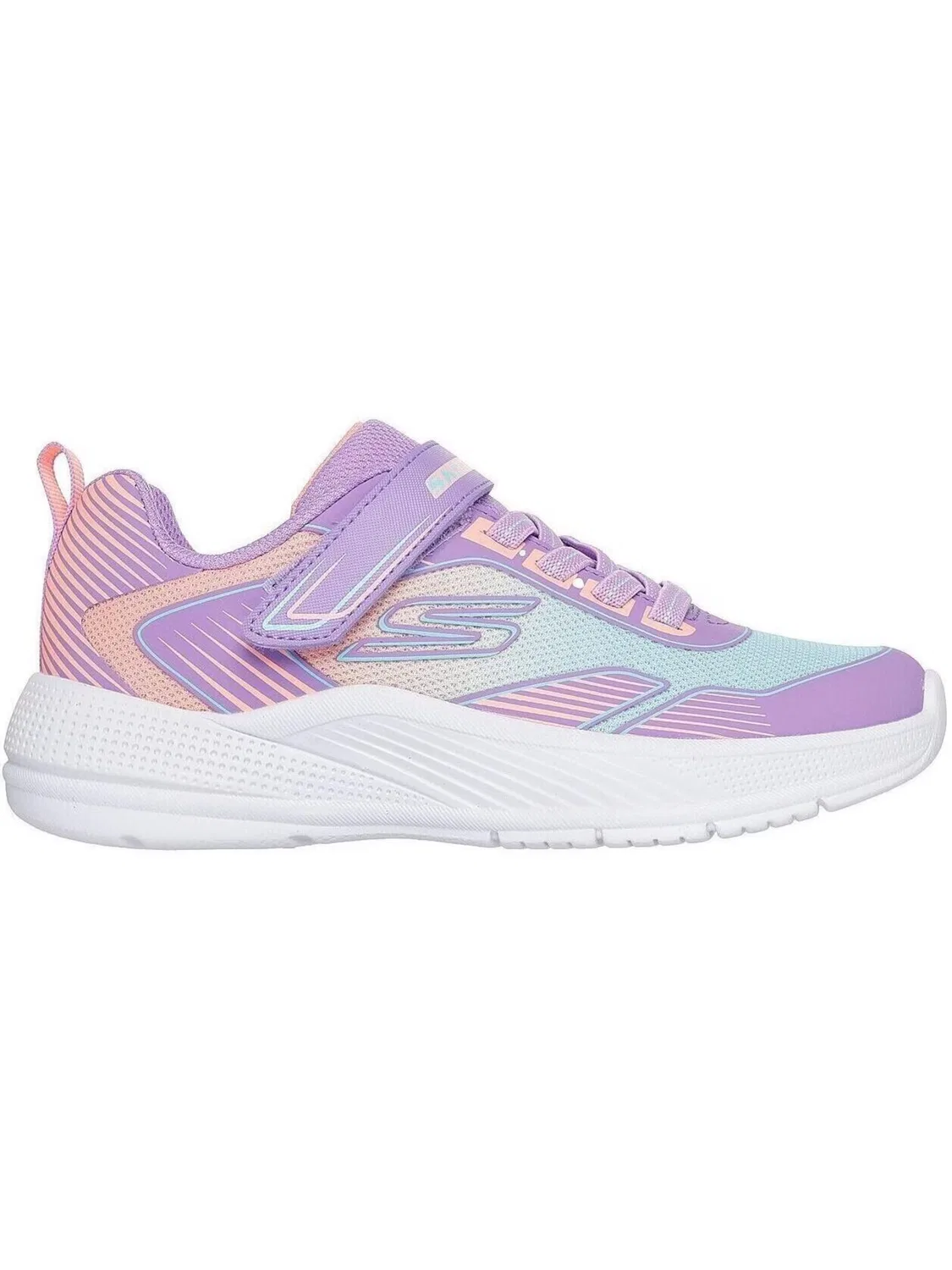 Спортивные кроссовки SKECHERS Skechers Microspec Advance - Oasis Poi фиолетового цвета — фото 3