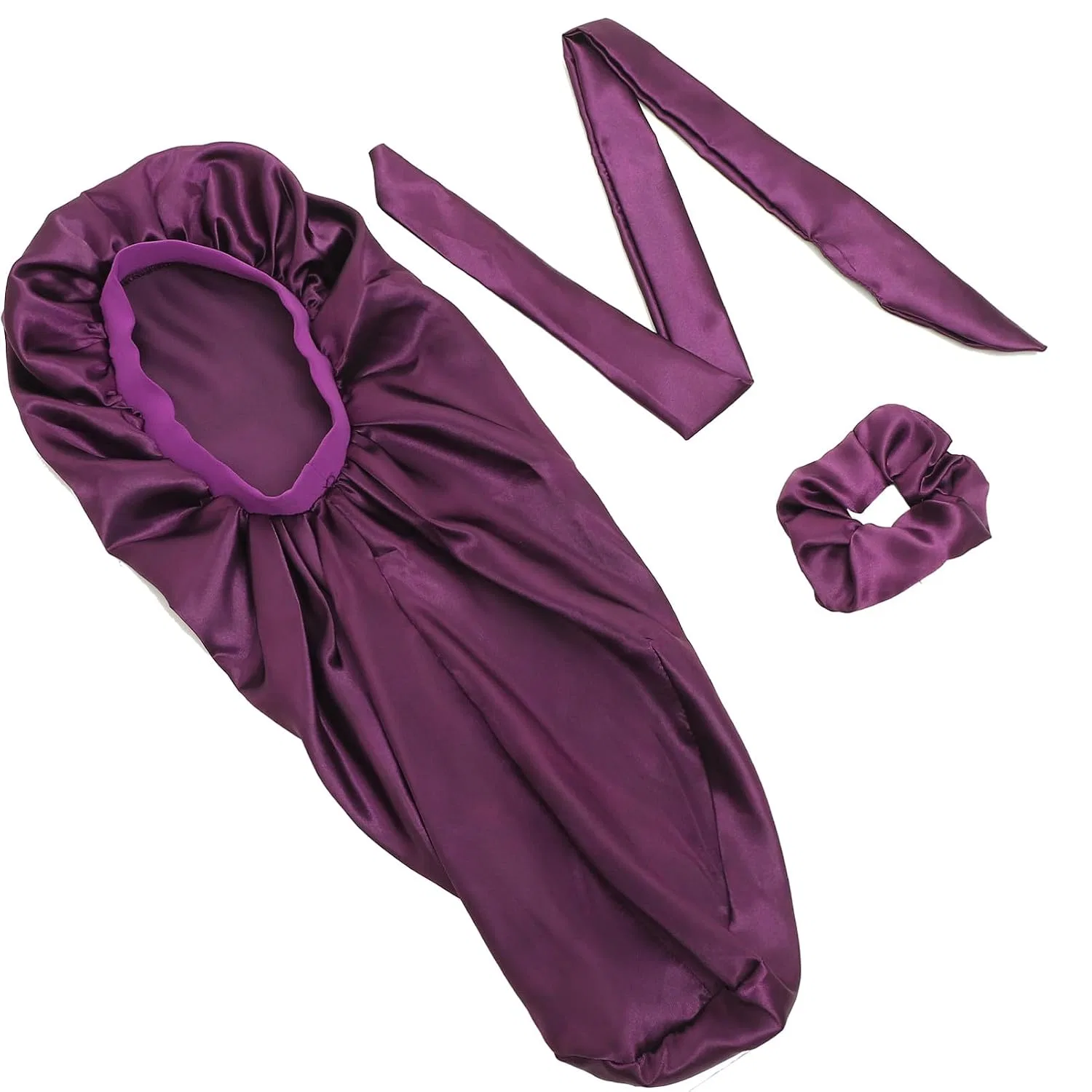 Шапочка для душа Satin, WEKAMOS, 69x29x0.1 см, 60 г, Lila