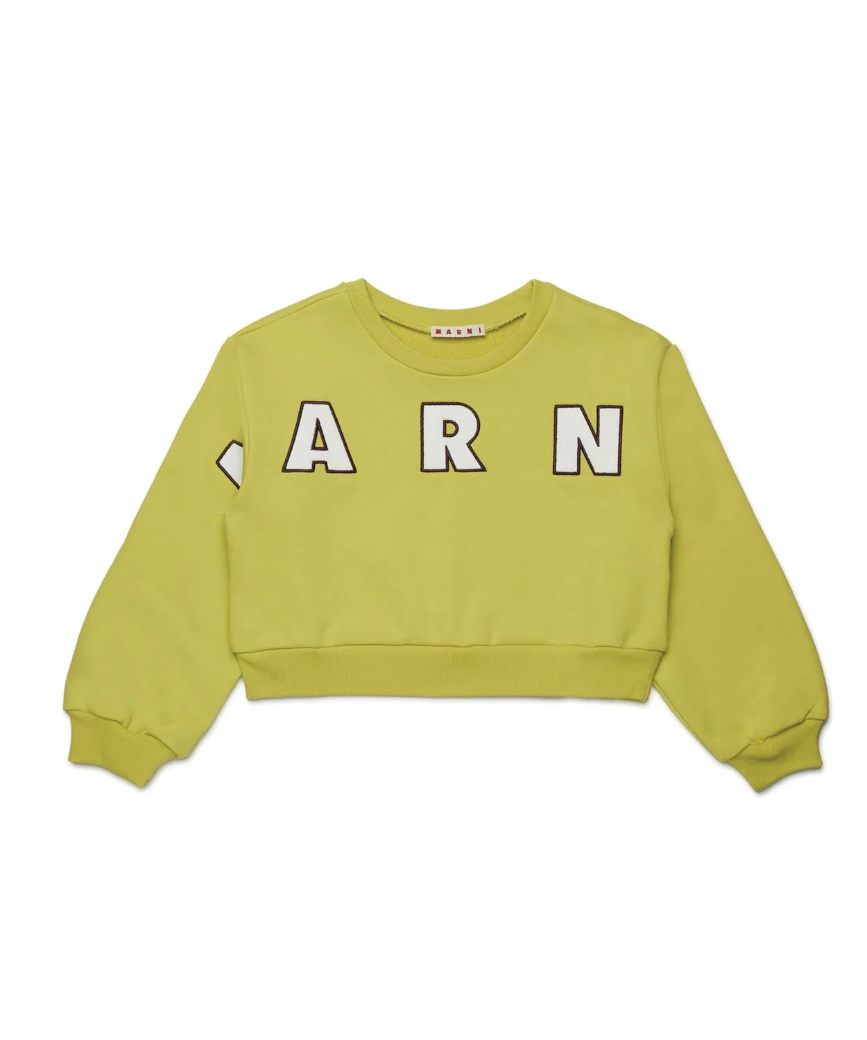 Детский свитшот с длинным рукавомMARNI, Mustard