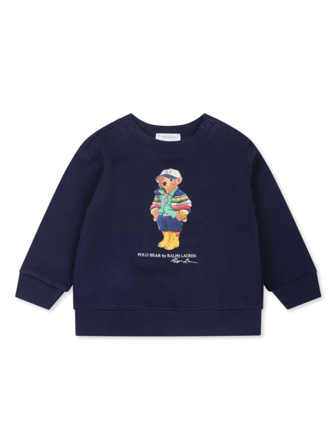 

POLO RALPH LAUREN KIDS Свитшот с принтом Polo Bear, синий