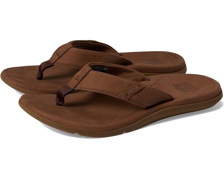 

Сандалии Reef Leather Santa Ana, коричневый