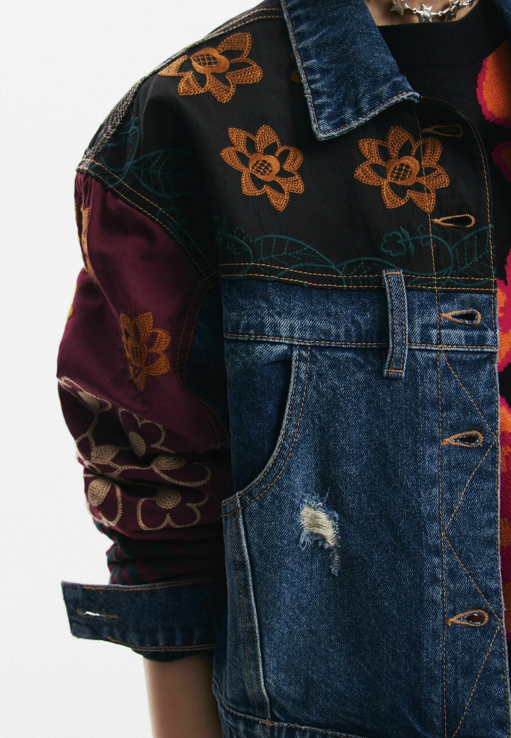 

Джинсовая куртка Desigual, синий