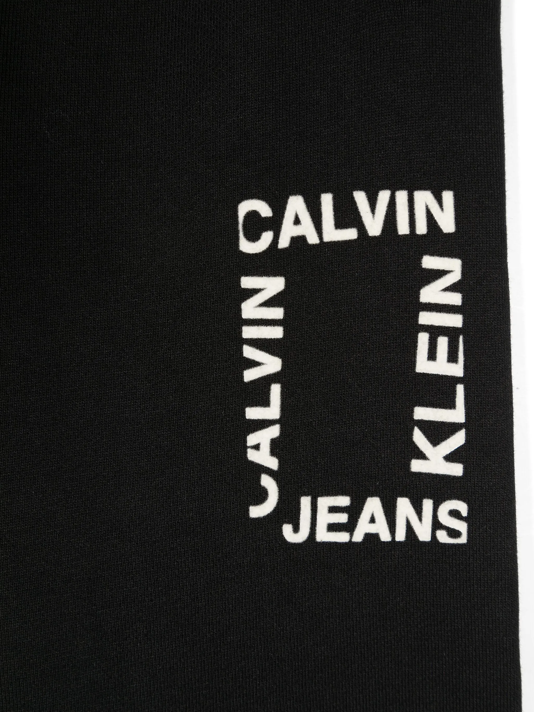 Спортивные брюки с логотипом Calvin Klein Kids, черный — фото 3