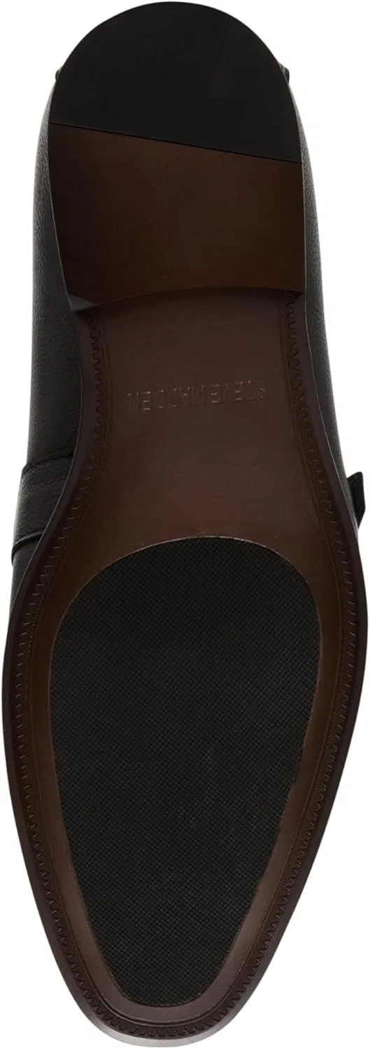 Лоферы мужские Steve Madden, черная кожа — фото 4