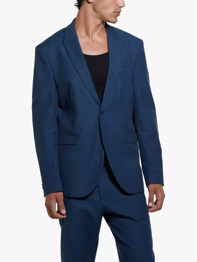 

Блейзер SISLEY Slim Comfort Fit Tailored, синий