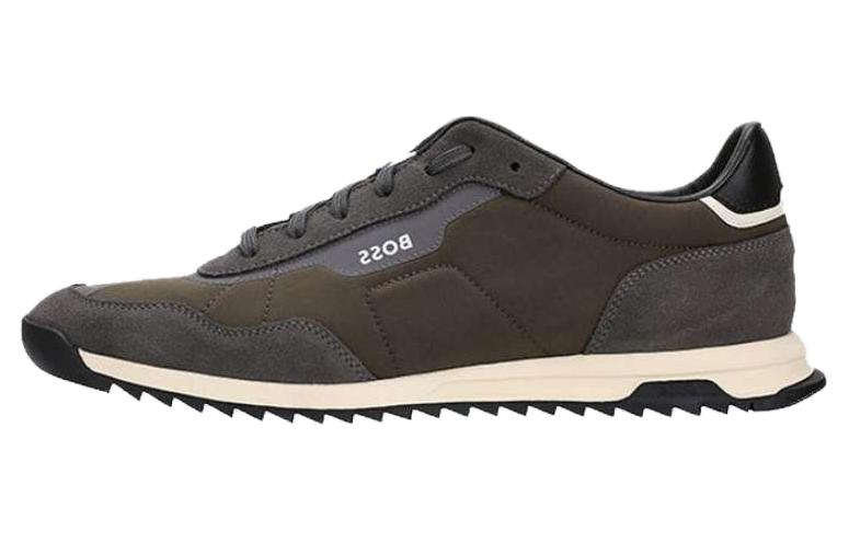 

Кроссовки HUGO BOSS Lifestyle Shoes Men Low-top Army Green, хаки