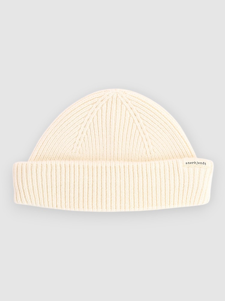 

Шапка Anerkjendt Aksilvolo Merino Beanie, tofu