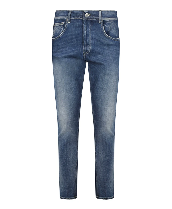 

Узкие джинсы морковного цвета, синего оттенка. Dondup, синий