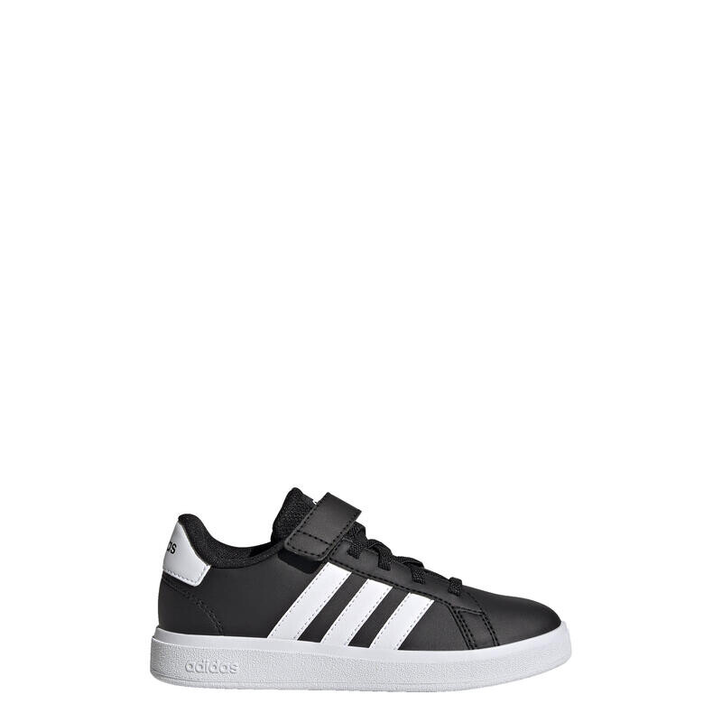 

Кроссовки Grand Court Court с эластичным кружевным верхом и ремешком ADIDAS, цвет blanco