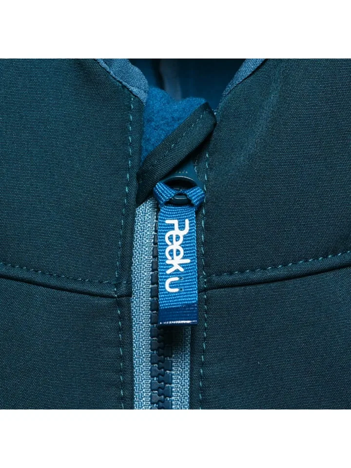 Софтшелл-куртка Koa, Peek U, petrol — фото 4