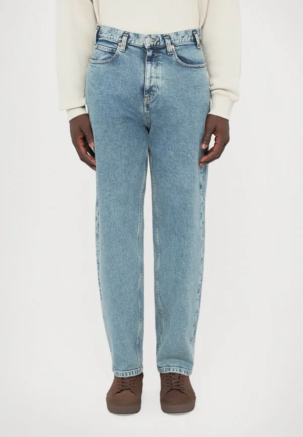 Брюки с карманами прямые джинсы Emporio Armani, Light Blue Denim