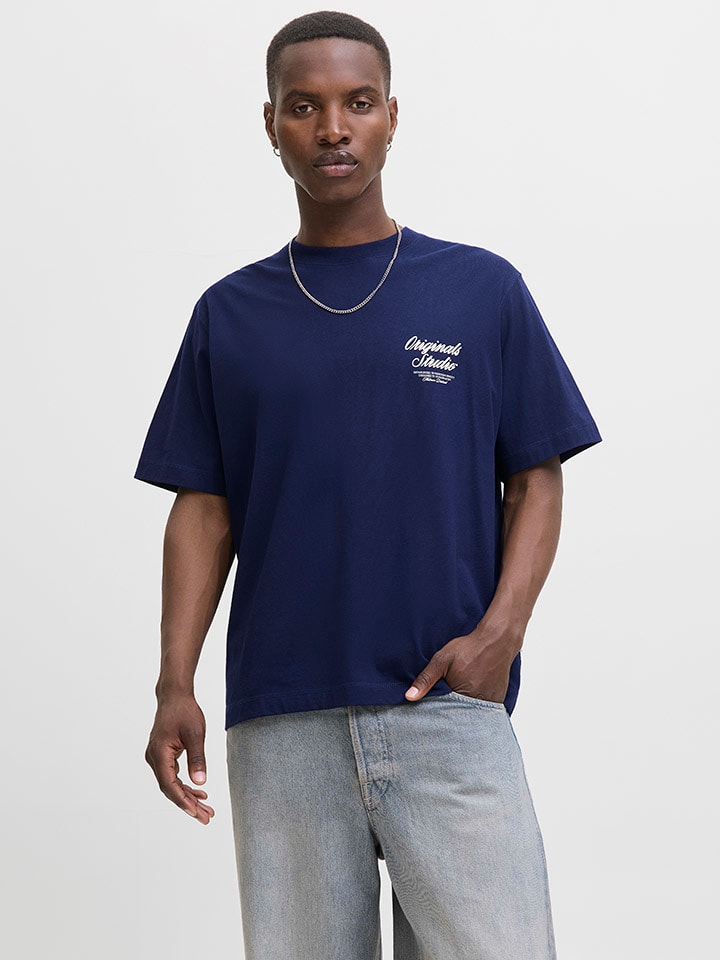 

Футболка Jack & Jones, темно-синий