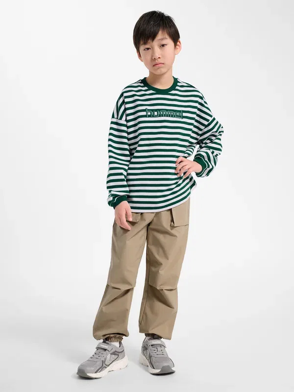 Свитшот Geggo stripe Hummel, лесной биом