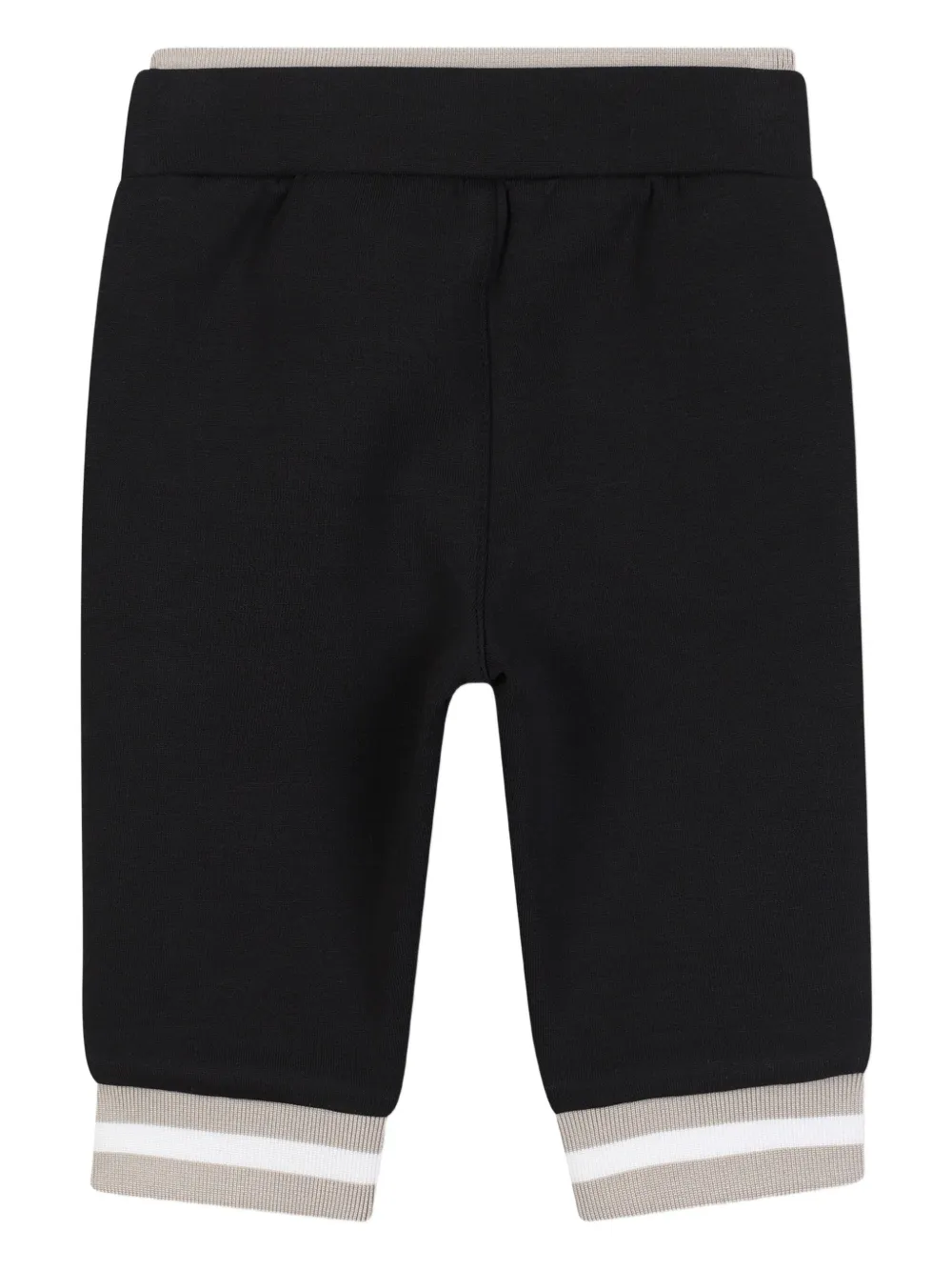 Спортивный костюм в стиле колор-блок KARL LAGERFELD KIDS, черный — фото 2
