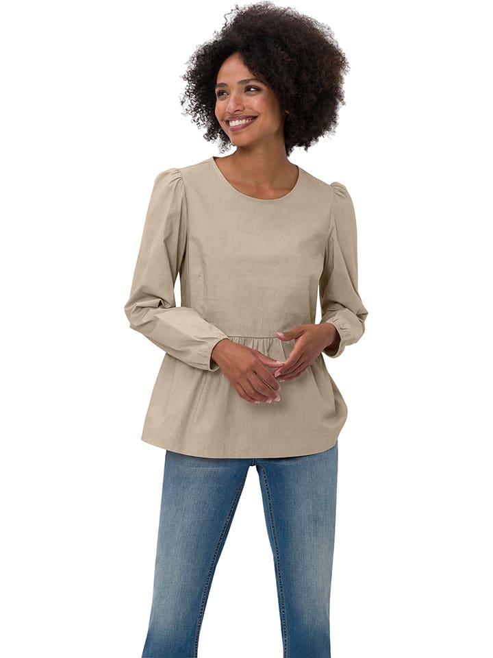 

Блузка Heine, бежевый