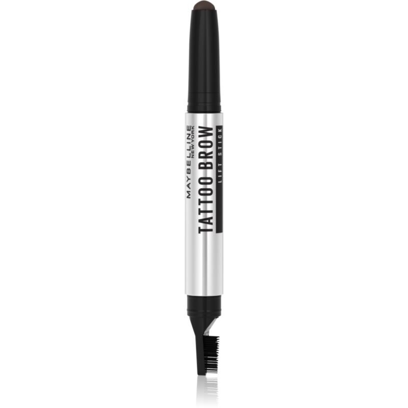 

Maybelline, Tattoo Brow Lift Stick, автоматический карандаш для бровей с оттенком 04 Deep Brown 1 G