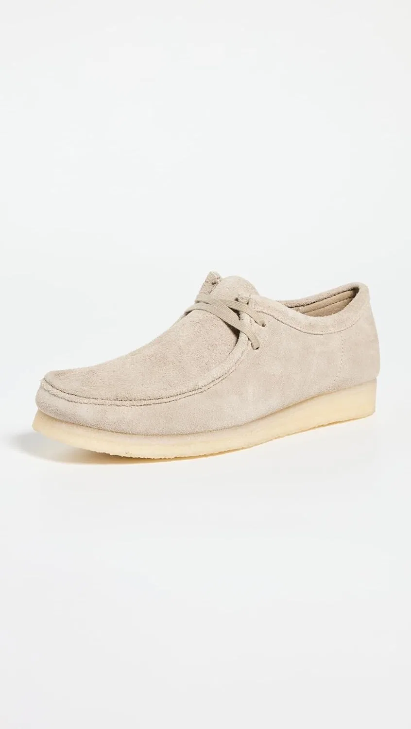 Оксфорды Clarks, Pale Grey Suede — фото 2