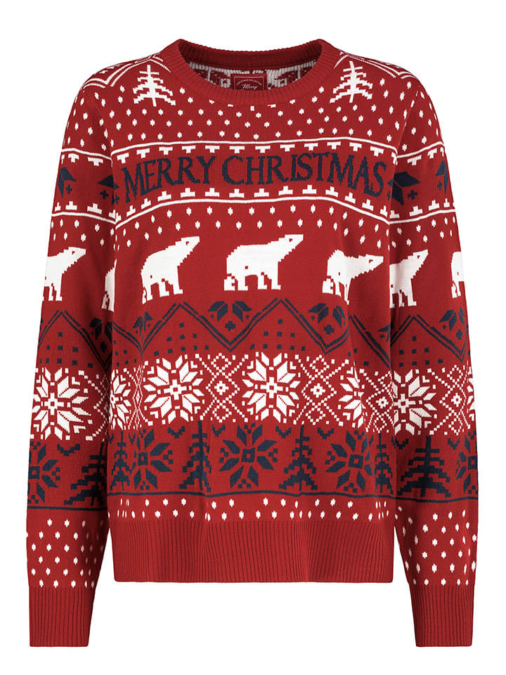 

Пуловер Sublevel Pullover, красный