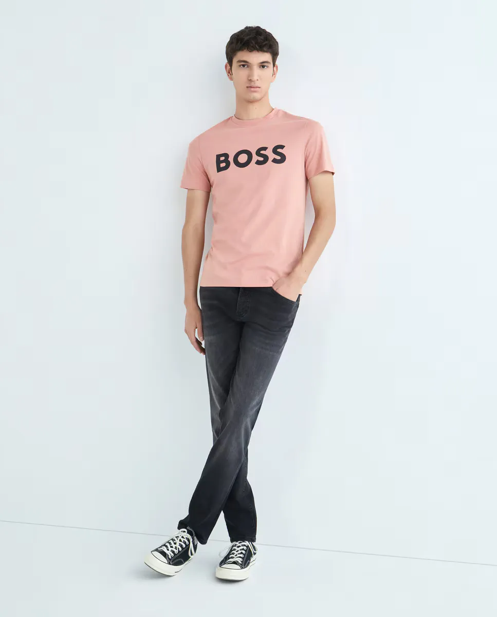 

Мужские джинсы обычного кроя Boss Orange, темно-синий