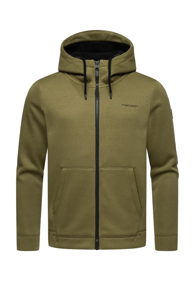 

Кардиган с капюшоном Фабиан Ragwear, зеленый