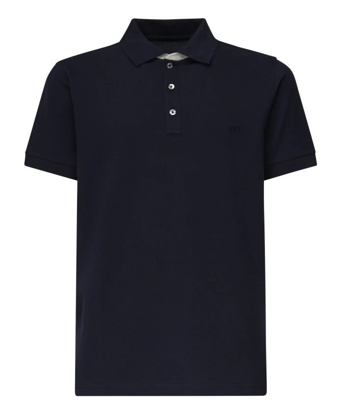 

Черные футболки и поло с коротким рукавом Fay, черный