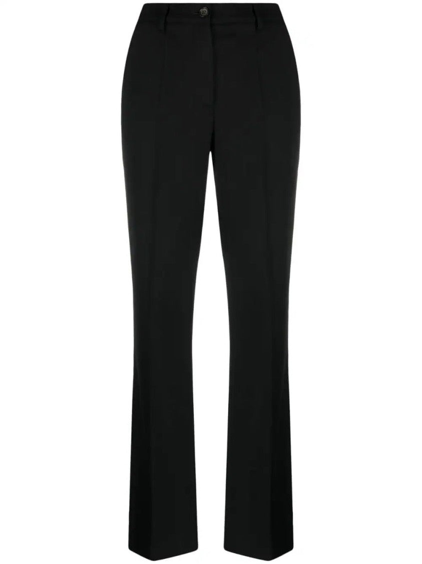 

Черные брюки с жестким поясом Parosh