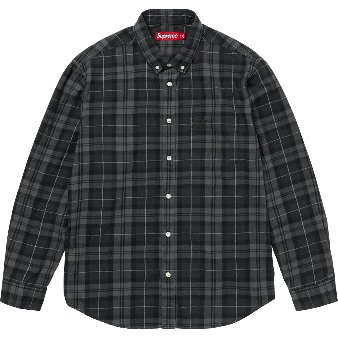 

Клетчатая фланелевая рубашка FW24 Supreme, фиолетовый/фиолетовый