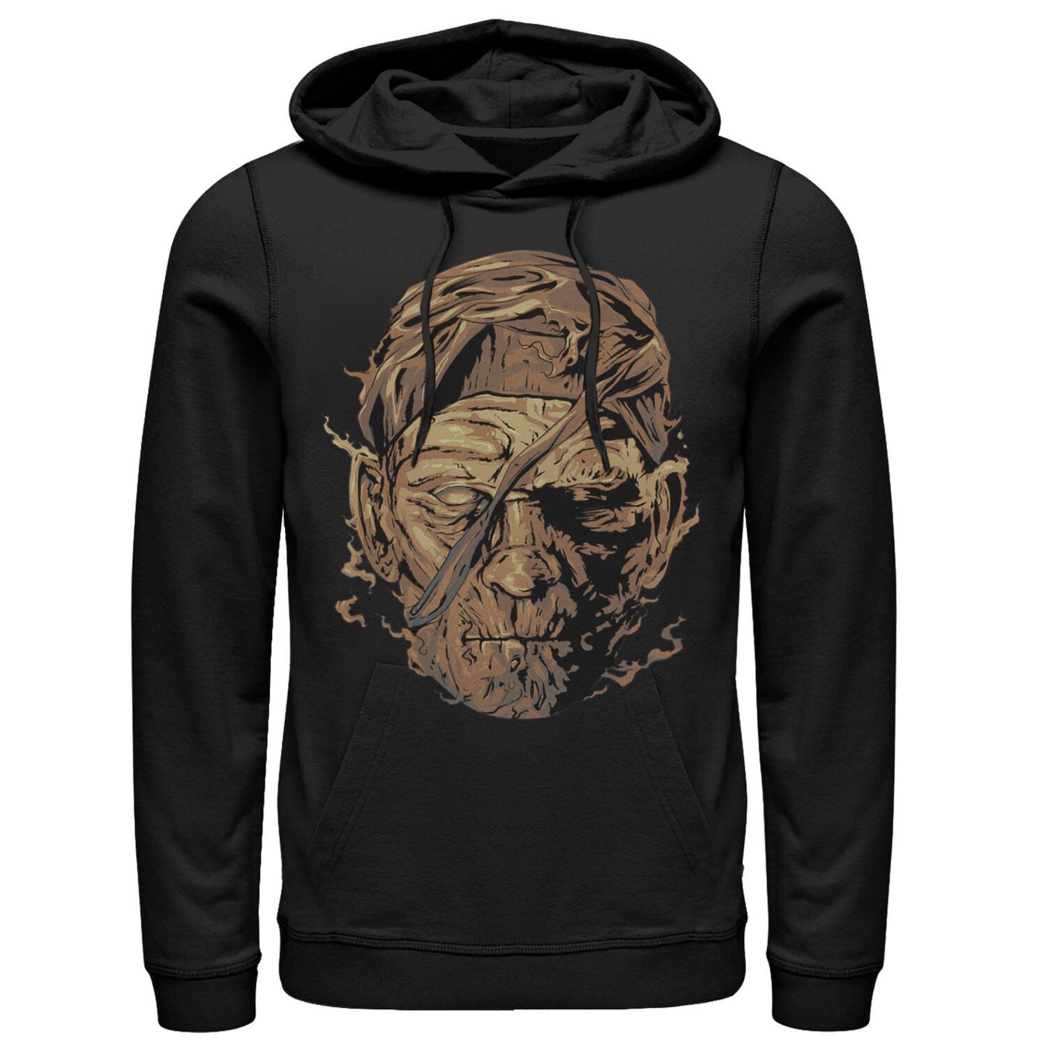 

Мужская толстовка с капюшоном Universal Monsters The Mummy Face Licensed Character