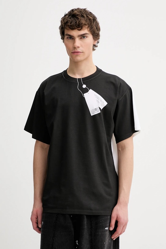 

Хлопковая футболка Mm6 Maison Margiela, белый