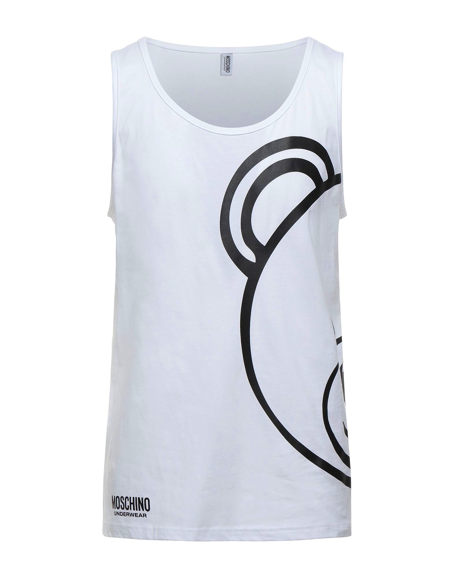 

Майка Moschino, белый