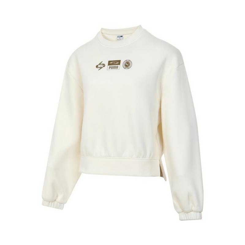 

PUMA Свитшот женские бежевая