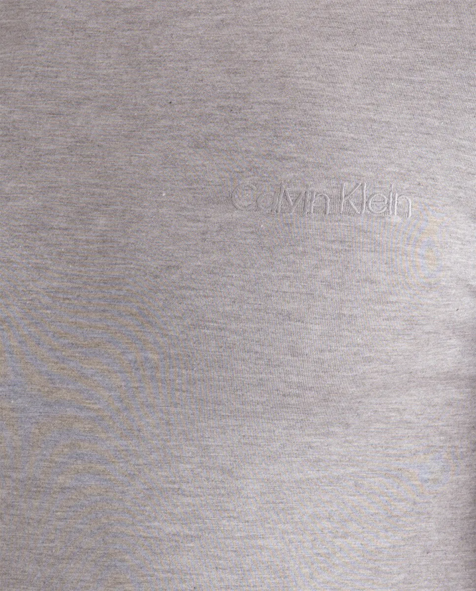 Футболка с короткими рукавами и круглым вырезом Calvin Klein, серый — фото 4