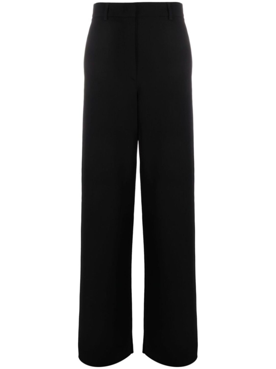

Giorgio Armani wide-leg tailored trousers, черный