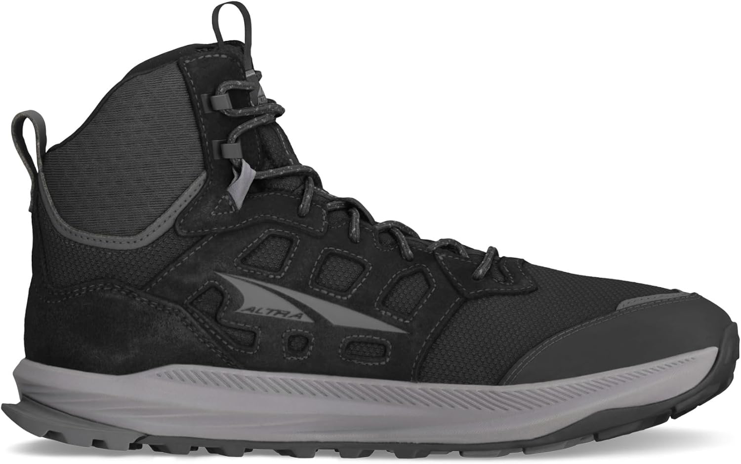 Мужские походные кроссовки ALTRA Lone Peak Hiker 3, черный/серый — фото 3