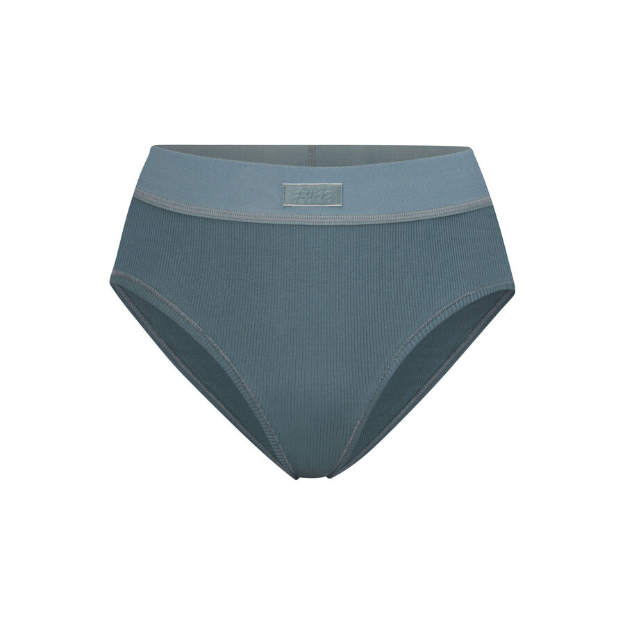 

Трусы SKIMS Cotton Rib, цвет Kyanite