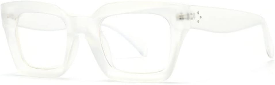 

Модные солнцезащитные очки «кошачий глаз» для женщин, ретро, ​​квадратные, сине-фиолетовые, женские солнцезащитные очки с защитой от УФ-излучения UV400 для мужчин MUTYNE, Transparent