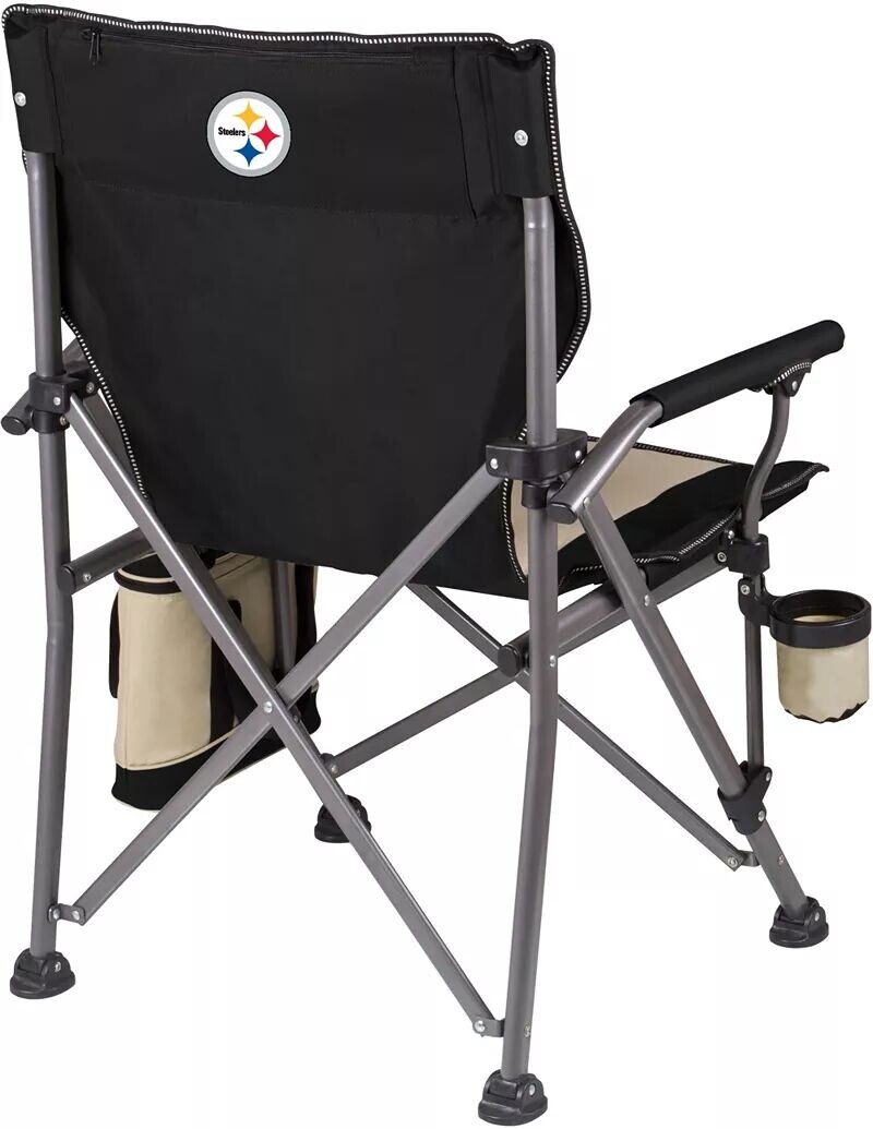 

Picnic Time Pittsburgh Steelers Cooler Camp Chair