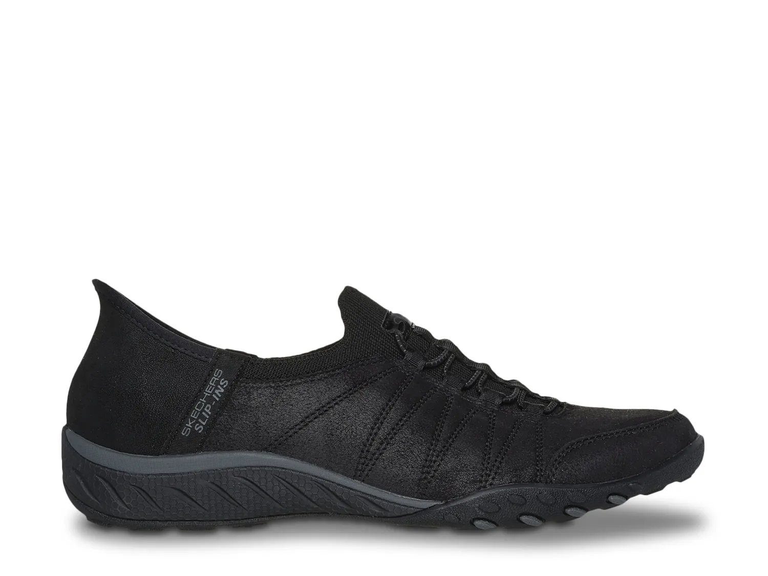 Кроссовки Skechers Hands Free Slip-Ins Breathe Easy Home-Body Sneaker - Women's, черный — фото 3