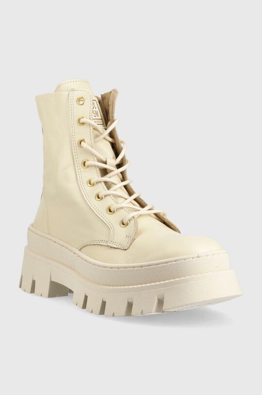 Ботинки женские Steve Madden из экологической кожи, бежевый — фото 2