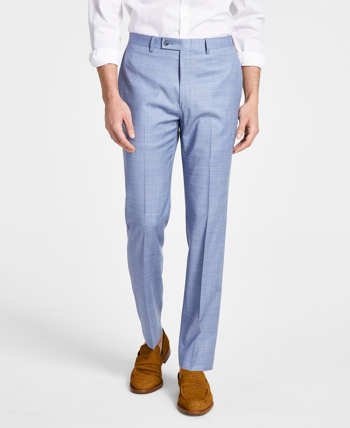 Мужские эластичные костюмные брюки узкого кроя X-Fit Calvin Klein — фото 2