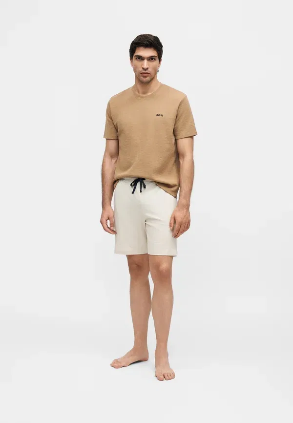 Пижамный топ Boss, medium beige, бежевый — фото 2