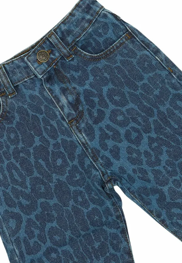 Свободные джинсы "морковь" The New Siblings, Medium Blue Denim Aop — фото 3