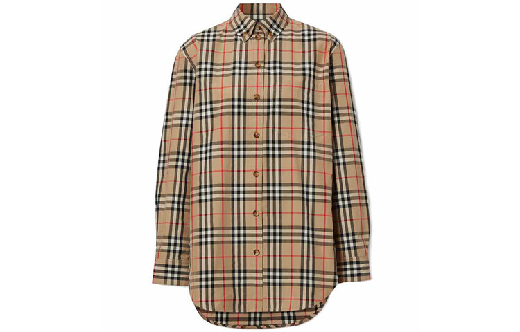 

Рубашка женская Burberry, коричневый