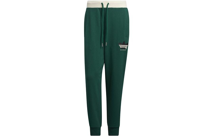 

Adidas Originals Мужские трикотажные спортивные штаны, цвет Army Green