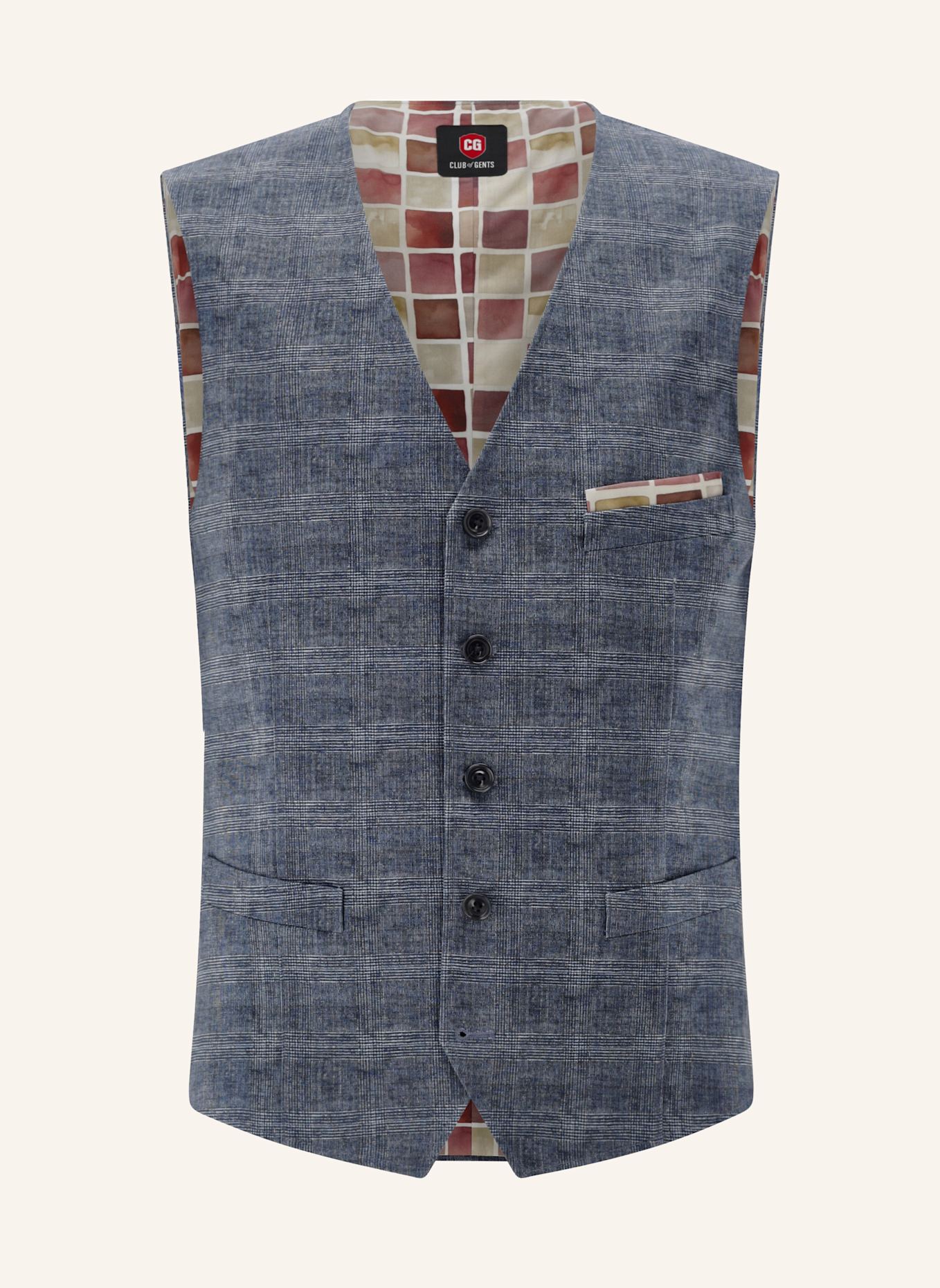 

Жилет cg mosley-j slim fit Cg - Club Of Gents, синий