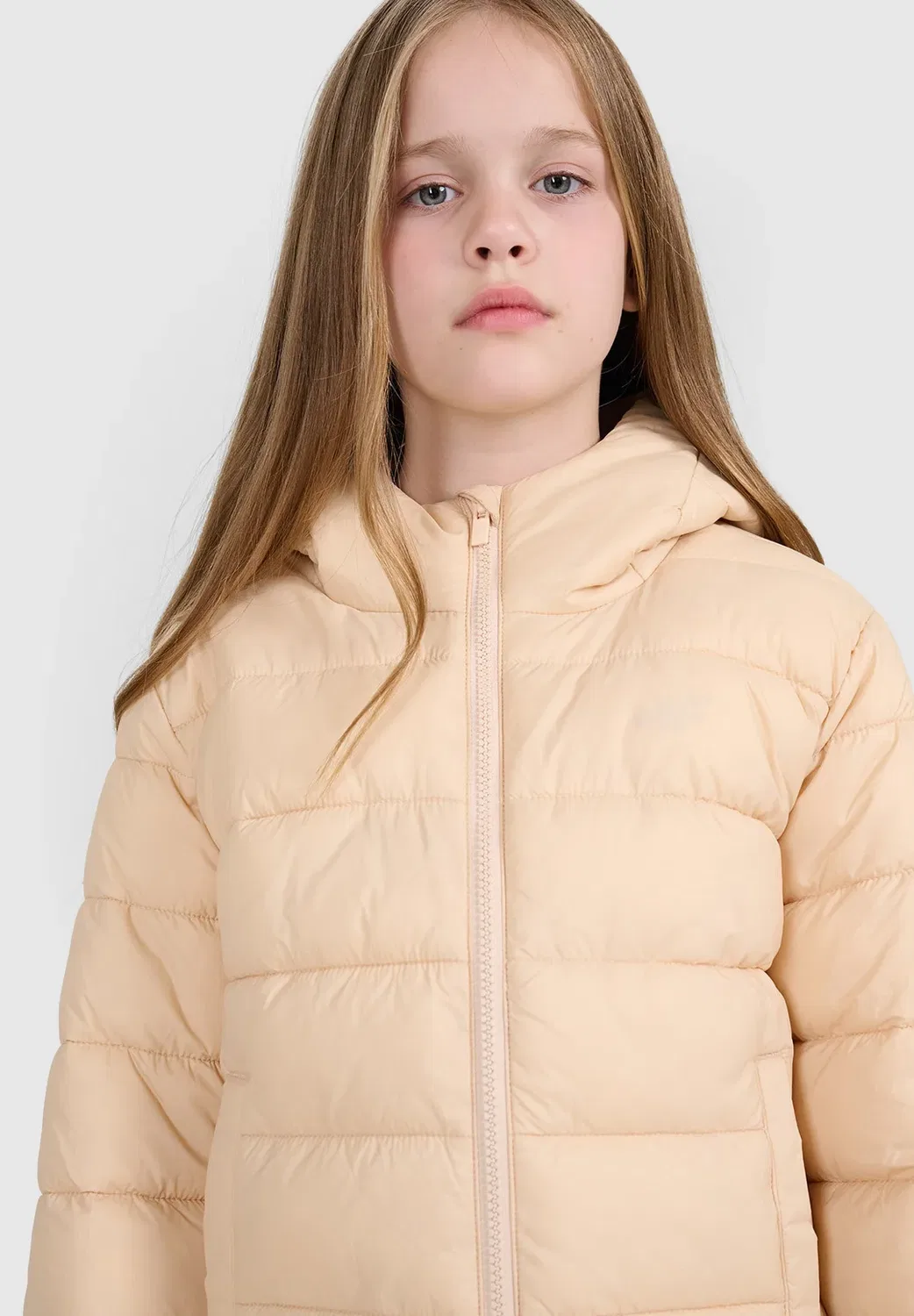 Зимняя куртка 4F, Beige — фото 4