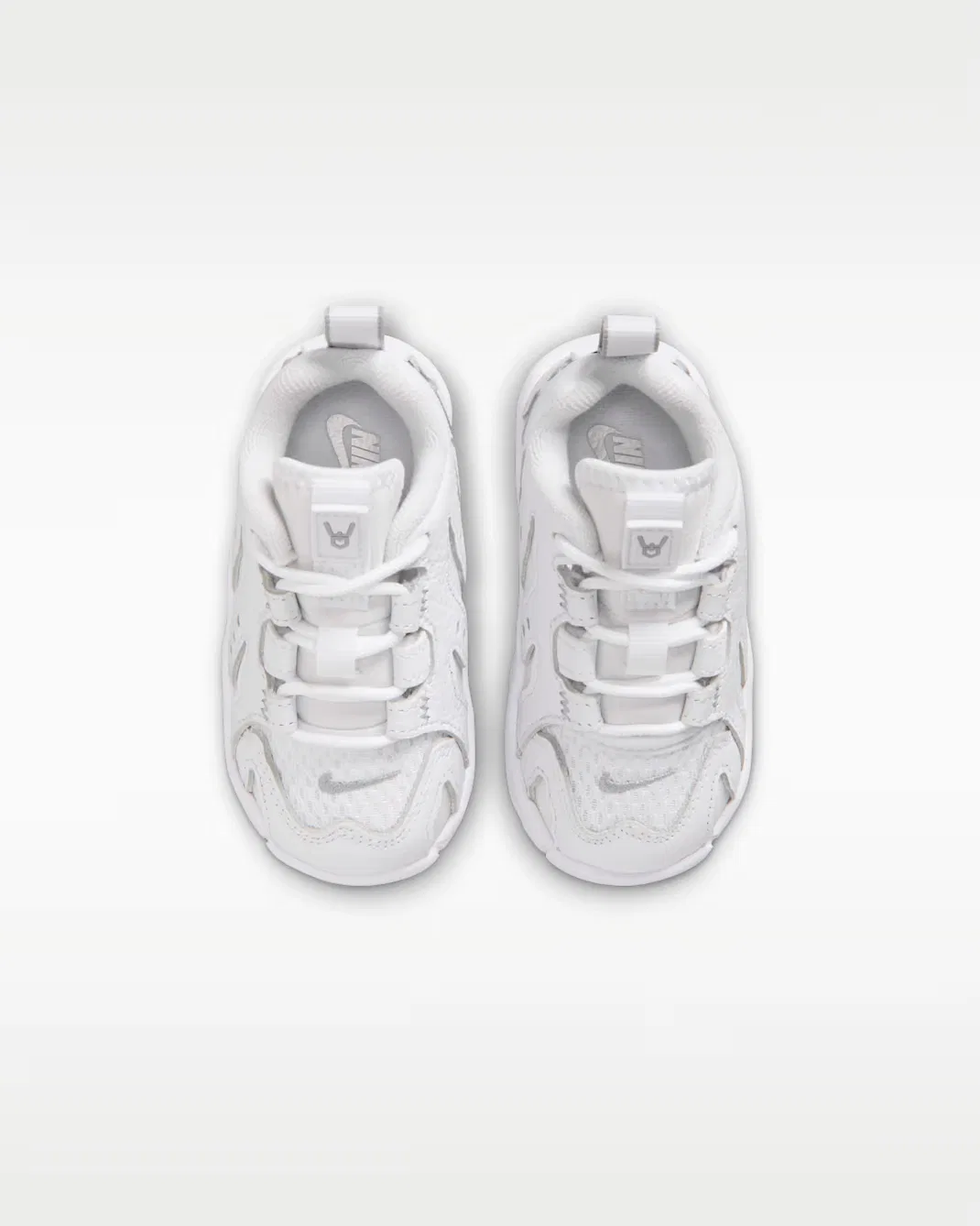 Детская/подростковая обувь Nike DT Max '96 Low, White/White/Light Smoke Grey/Metallic Silver — фото 4